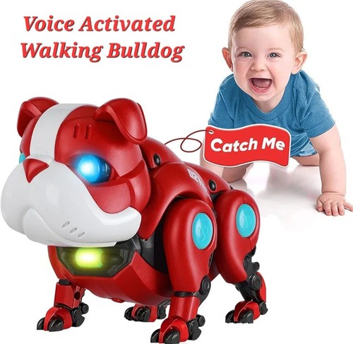 Voice activated dog bulldog - activated,