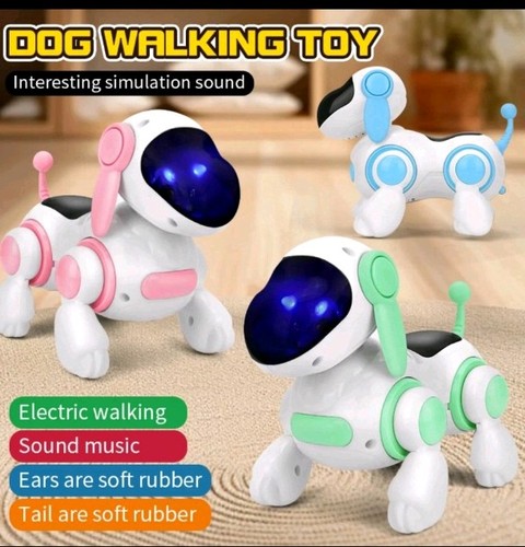 Interactive walking robot dog - robot,