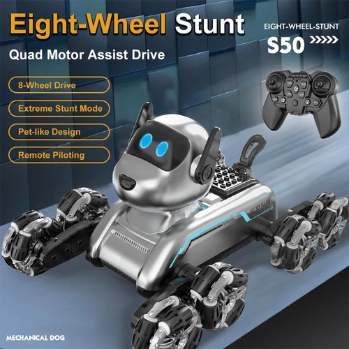 Robot dog toys stunt car - toys,