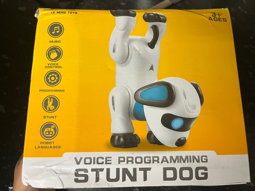 Robot dog toy stunt - dog, toy,