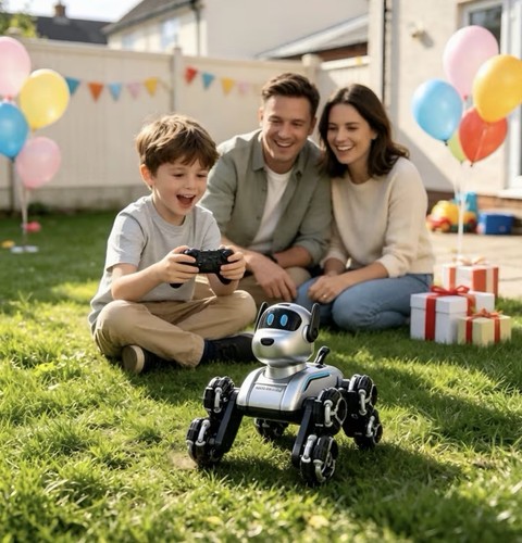 Remote control robot dog - remote,