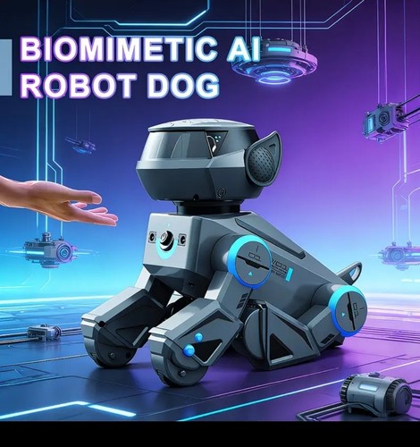 Robot dog toy remote - robot,