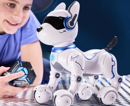 Interactive robot dog toy - interactive,