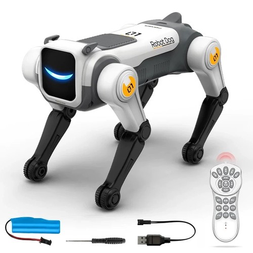 Robot dog toy - robot,