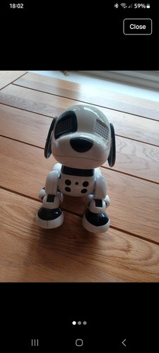 Robot dog toy for - dog,