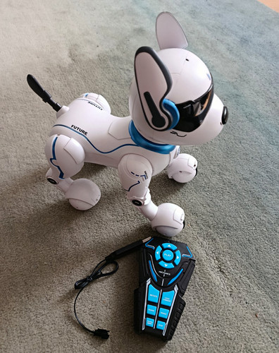 Ziggy the robot dog - ziggy, remote